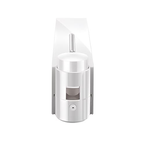 Carnival ABS Wall Mounted Manual Soap Dispenser 420ml Liquid, Soap, Lotion, Shampoo, Conditioner Dispenser for Bathroom,Kitchen and Washbasin(White) (Acrylonitrile Butadiene Styrene (ABS), White) - Image 4