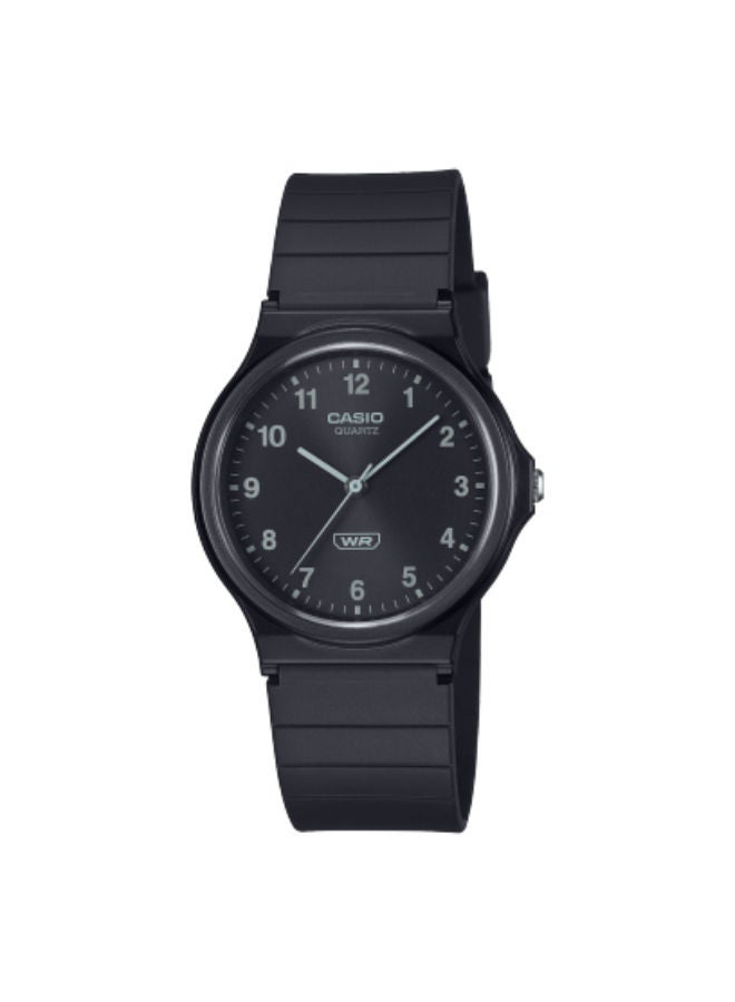 CASIO Resin Analog Wrist Watch MQ-24B-1BDF - Image 1