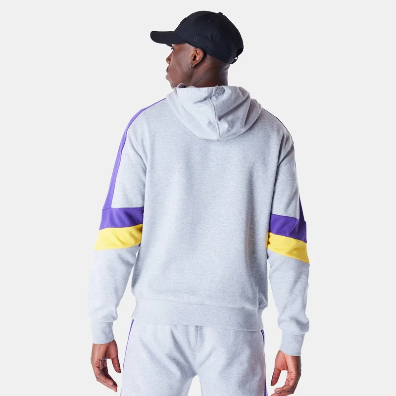 NEW ERA Men's NBA Los Angeles Lakers Colourblock Hoodie