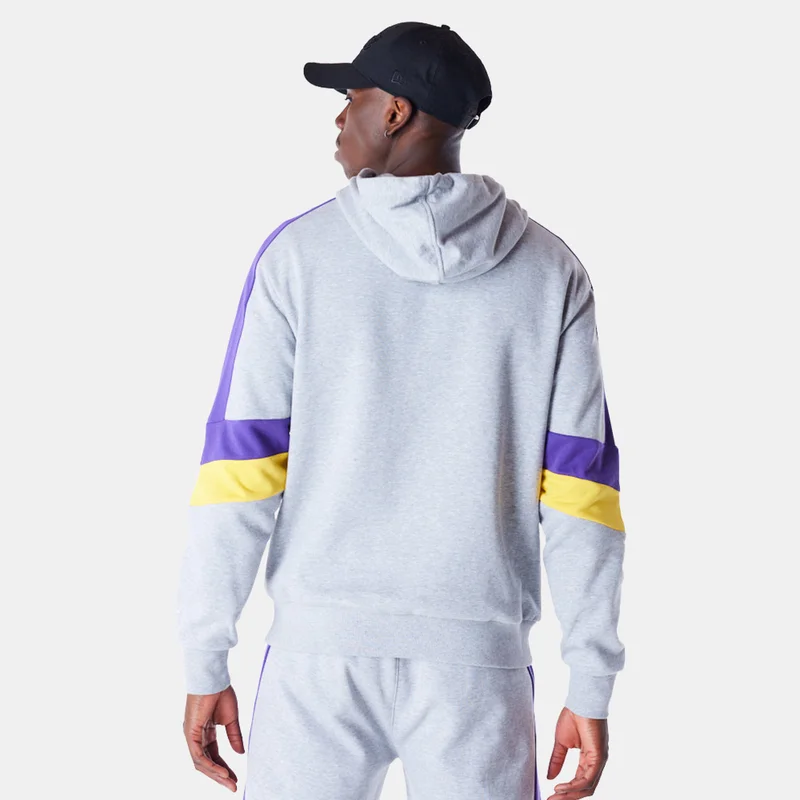 NEW ERA Men's NBA Los Angeles Lakers Colourblock Hoodie