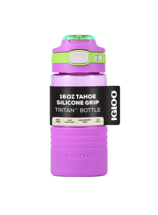IGLOO 470ml Flip-Top Water Bottle (USA) - Drop-proof, Leak-proof, Portable Water Cup