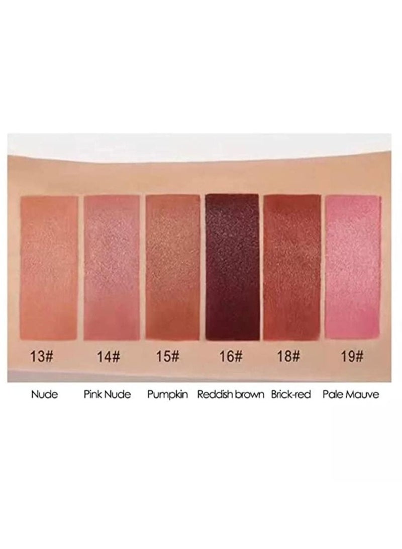 هينغ فانغ مجموعة أحمر شفاه صغيرة الحجم مكونة من 6 قطع - Image 2