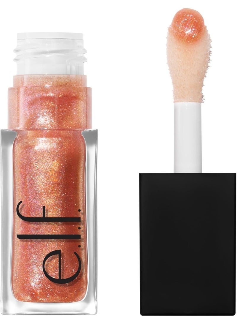 elf Glow Reviver Plumping Lip Oil Apricot Feelings - Image 1
