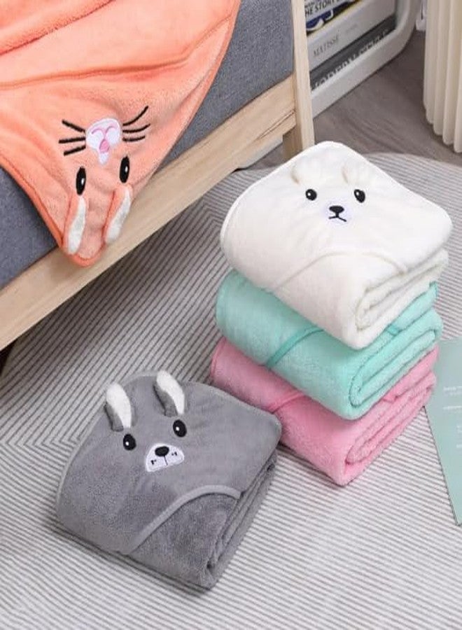 TEDDYIFY Premium Soft Bath Towel for Babies, Newborn, Infant and Toddler, Ultra Absorbent, Natural Baby Stuff Towel with Hood for Boy and Girl 0-5 Years (Peach Pink, 0-5 Years) - Image 3