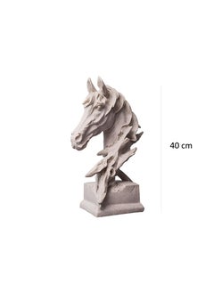 Decorative Home Golden Sculptured Horse Head Statue Crafts, Decorations, Gift Tables, Desktop, Home Office, and Animal Figurines (40cm) (Gold) - pzsku/ZBB18E197802B764F34C8Z/45/_/1735370406/f2d5a0a3-e97e-49e5-94f6-0e161d78c83f