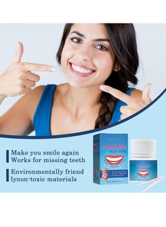Ceonam 30 ml Tooth Repair Kit, Temporary Teeth Replacement Kit - Moldable Thermal Fitting Beads for Filling Fix Missing and Broken Tooth or Adhesive Denture Fake Teeth  - Image 3