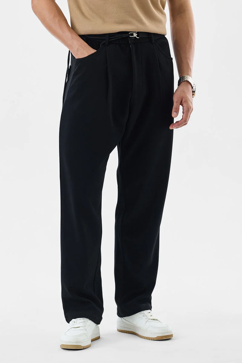 SNITCH Baggy Fit Stretch Trousers