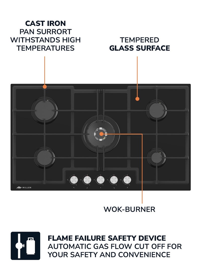 Built in Gas Hob 90 cm - pzsku/ZBB18EEC1686F1305D425Z/45/_/1727701130/50f96c71-0996-4430-8af8-4671d88ae8fd