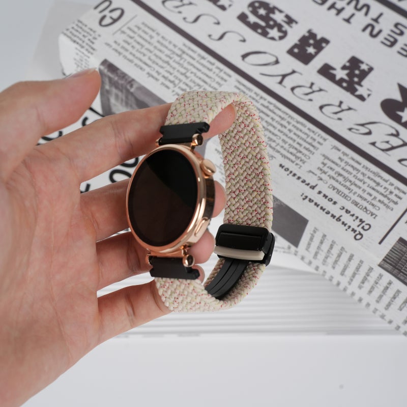 For Honor Watch 4 Pro 22Mm Magnetic Buckle Braided Watch Band(Starlight Colorful) - Image 3
