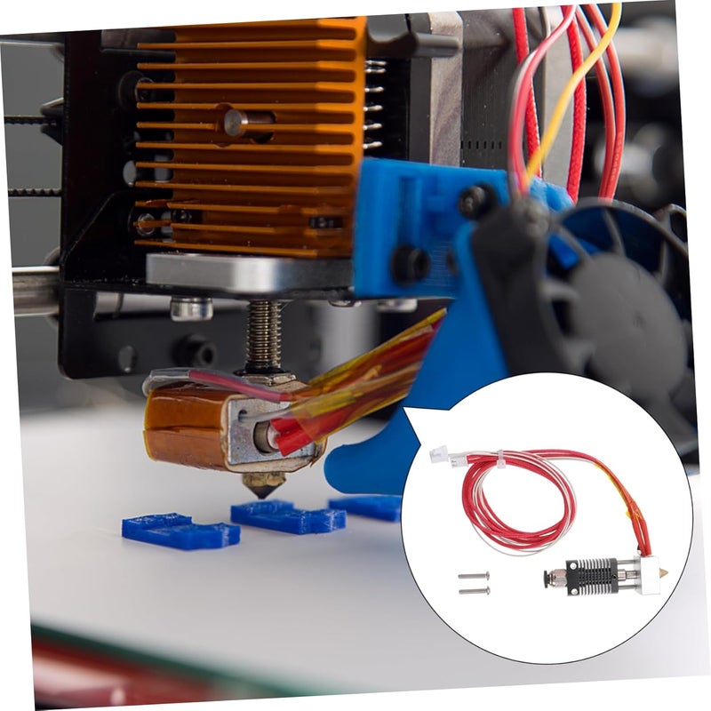 Unomor High Grade Printer Extruder Hot End Kit With Transparent Tube Easy Installation - Image 3