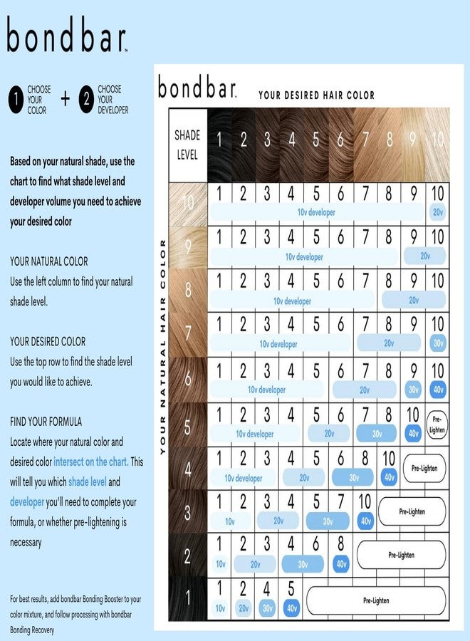 Bondbar 30 Volume Creme Developer, Repairing hair dye for all hair types, CrueltyFree*, ParabenFree, & Vegan, 4 Oz - Image 3