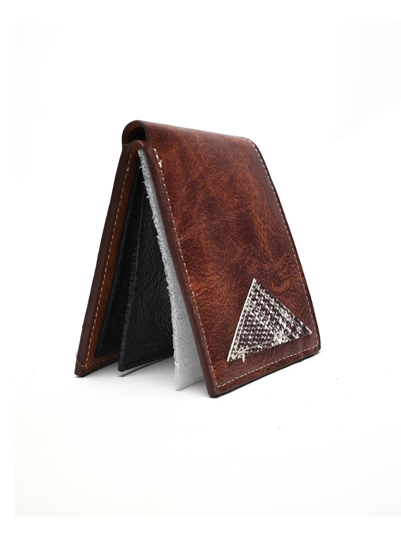 BRISK WLT004 - Ultra-Slim Leather Card Holder Wallet with Cash Slot – Lightweight & Stylish - Image 2