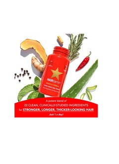HAIRTAMIN Hair Advanced Formula Dietary Supplement - 30 Capsules  - Image 2