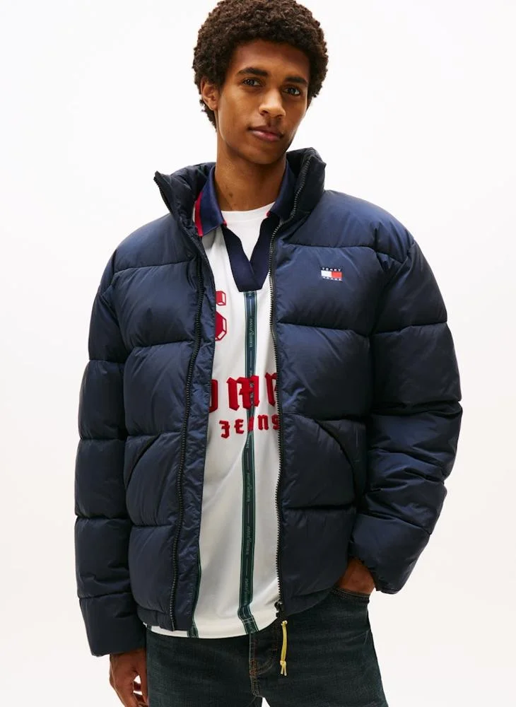 TOMMY JEANS Water Repellent Crinkle Relaxed Puffer Jacket