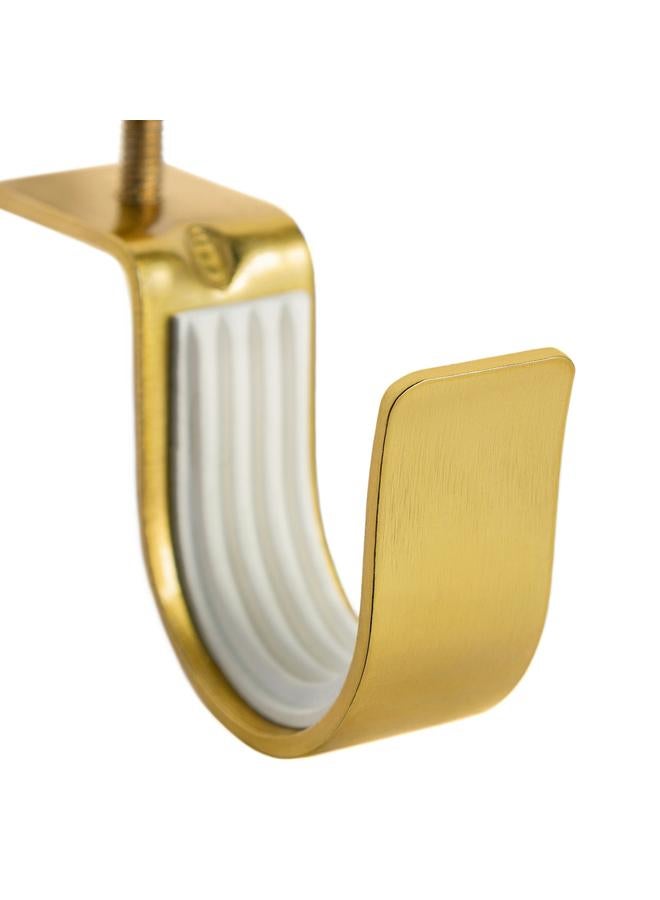 erorex Curtain Rod Holder, Brass-Colour - Image 4