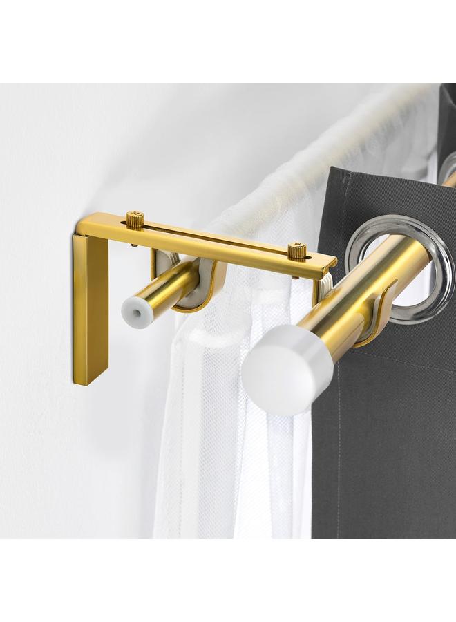 erorex Curtain Rod Holder, Brass-Colour - Image 2
