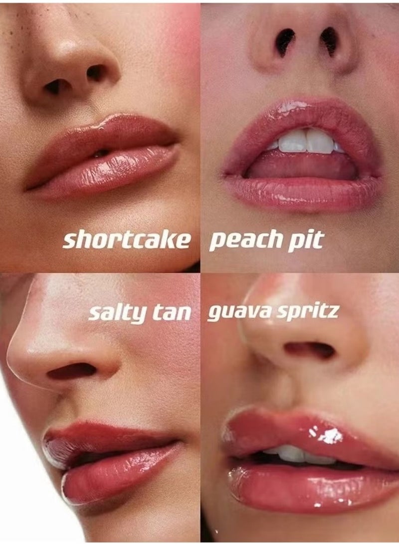 rhode Silicone Lip Balm Holder for Phone, Adhesive Back Sticker for Lip Balm, Stick-On Phone Case Accessory for iPhone (Guava Spritz) - Image 4