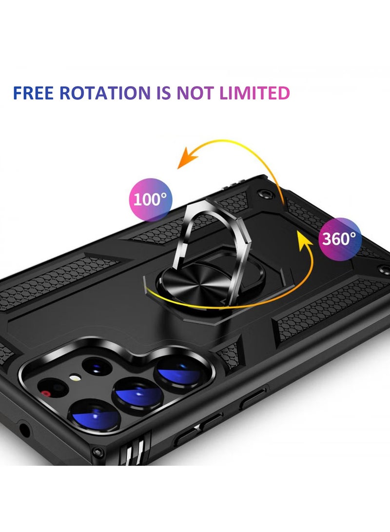 ممون حامل عسكري S25ultra أسود - Image 2