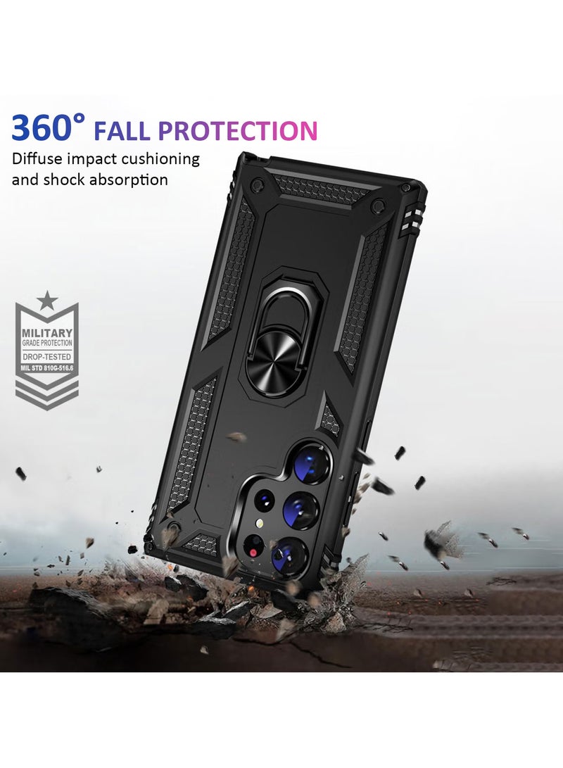 ممون حامل عسكري S25ultra أسود - Image 3