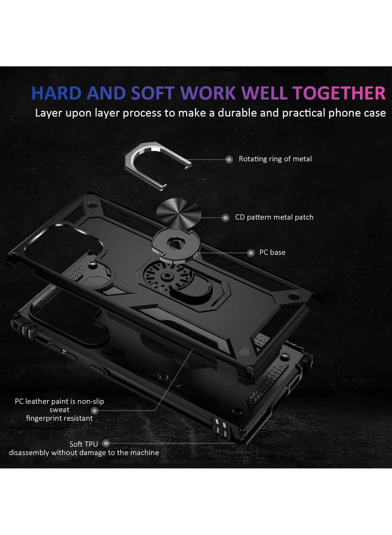 ممون حامل عسكري S25ultra أسود - Image 4