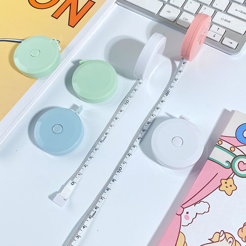 Round 2M Mini Multi-Function Automatic Shrinking Small Tape Measurement Measurement Measurement Measurement Measurement Measurement Measurement Soft Measurement - Image 2
