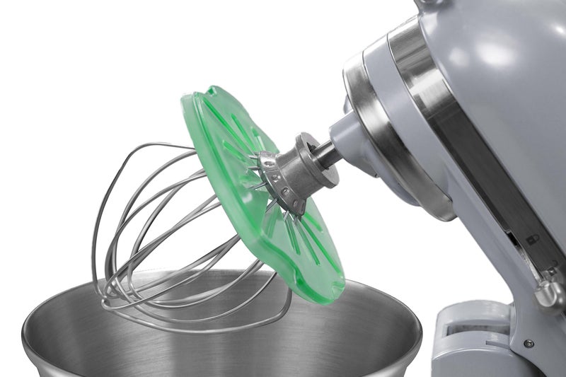 Whisk Wiper® PRO for Stand Mixers - Mix Without The Mess - The Ultimate Stand Mixer Accessory - Compatible With KitchenAid Tilt-Head Stand Mixers - 4.5qt, 5qt (Color: Aquamarine) - Image 5