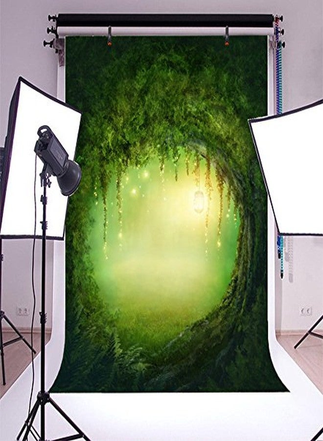 Yeele 8x10ft Enchanted Forest Photography Backdrop Fantasy Mysterious Fog Forest Background for Photo Booth Magic Lamp Fairy Kids Boy Girl Adult Photo Booth Shoot Vinyl Studio Props - Image 3
