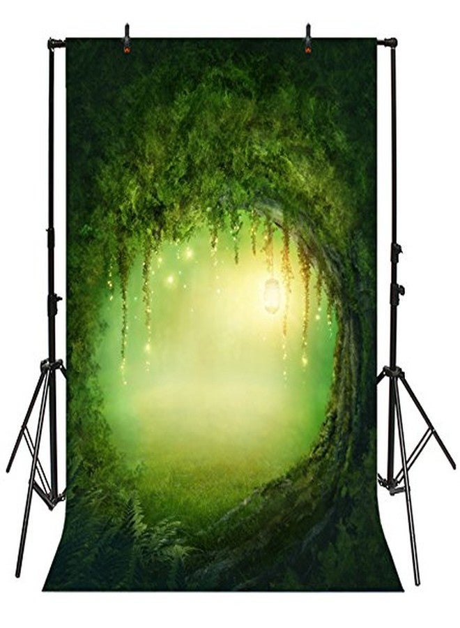 Yeele 8x10ft Enchanted Forest Photography Backdrop Fantasy Mysterious Fog Forest Background for Photo Booth Magic Lamp Fairy Kids Boy Girl Adult Photo Booth Shoot Vinyl Studio Props - Image 4
