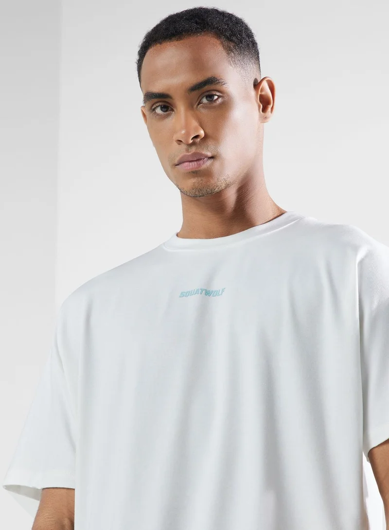 SQUATWOLF  Oversized Pump Cover T-Shirt for Men | Best Price UAE