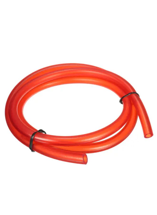 Red 39 37 Inch Flexible Rubber Motorcycle Fuel Hose For ATV Scooter Dirt Bike - Image 2