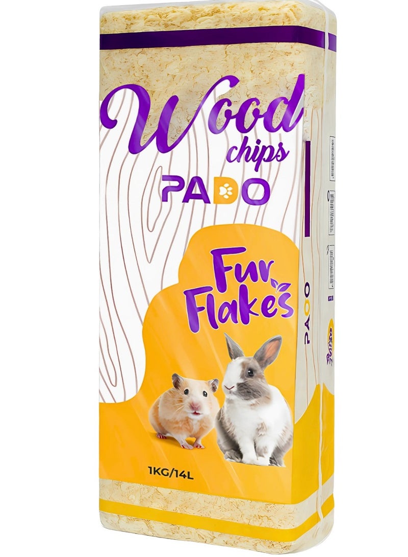 بادو رقائق الخشب 1 كجم لافندر - Image 1