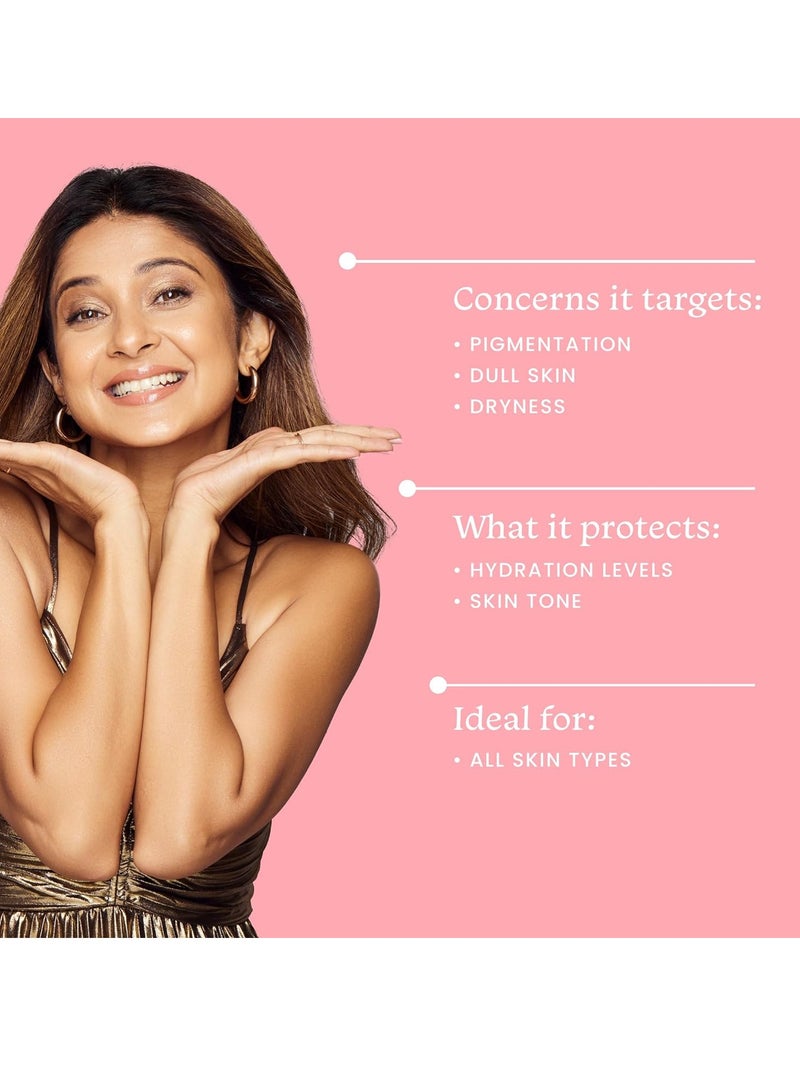 Foxtale Super Glow Moisturizer With Nano Vitamin C Niacinamide Encapsulated Peptides 50ml - Image 4