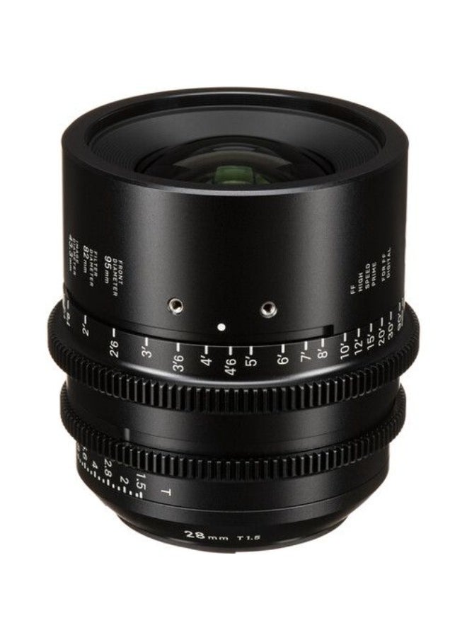 SIGMA عدسة سيجما 28 مم T1.5 FF عالية السرعة (حامل EF)  - Image 4