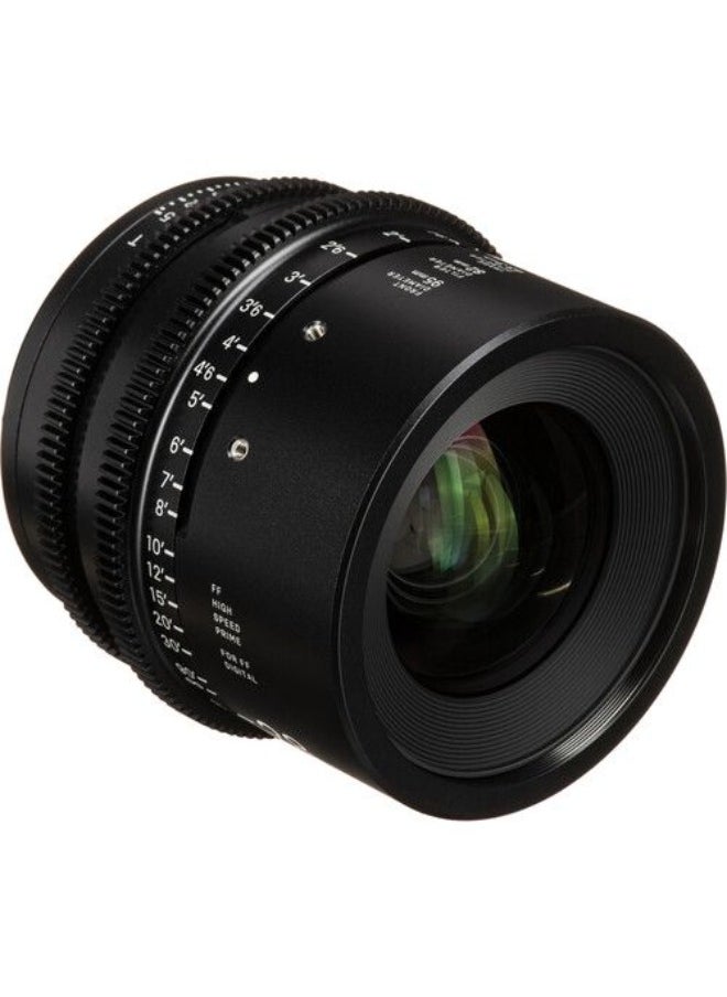 SIGMA عدسة سيجما 28 مم T1.5 FF عالية السرعة (حامل EF)  - Image 5