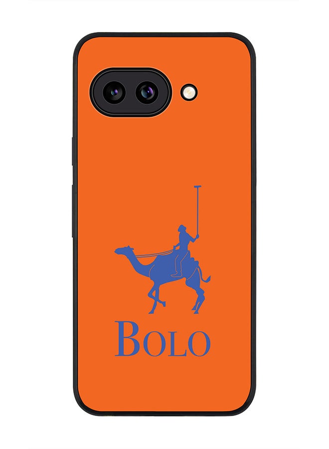 Stylizedd For Google Pixel 9a Case,Slim fit Camera Protection, Shockproof Thin Phone cover  - BOLO Orange