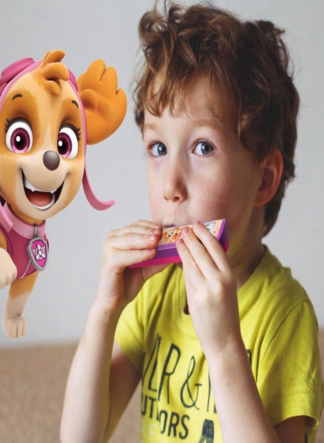 Lollipop مصاصة باترول للفتاة: مجموعة مغامرة باترول الثلاثية - مجموعة أدوات موسيقية للأطفال تشمل الهارمونيكا، واليوكليلي، والفلوت - Image 4