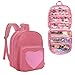LoDrid Carrying Backpack Compatible with LOL Surprise Dolls All Storage Case with 6 Clear Pockets for Dolls Organizer  Display Pink Bag Only Patent Design - Image 4