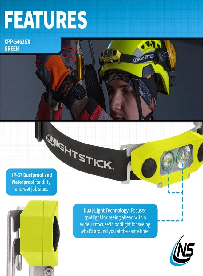 Nightstick XPP-5462GX DICATA® Intrinsically Safe Low-Profile Dual-Light Headlamp - Image 4
