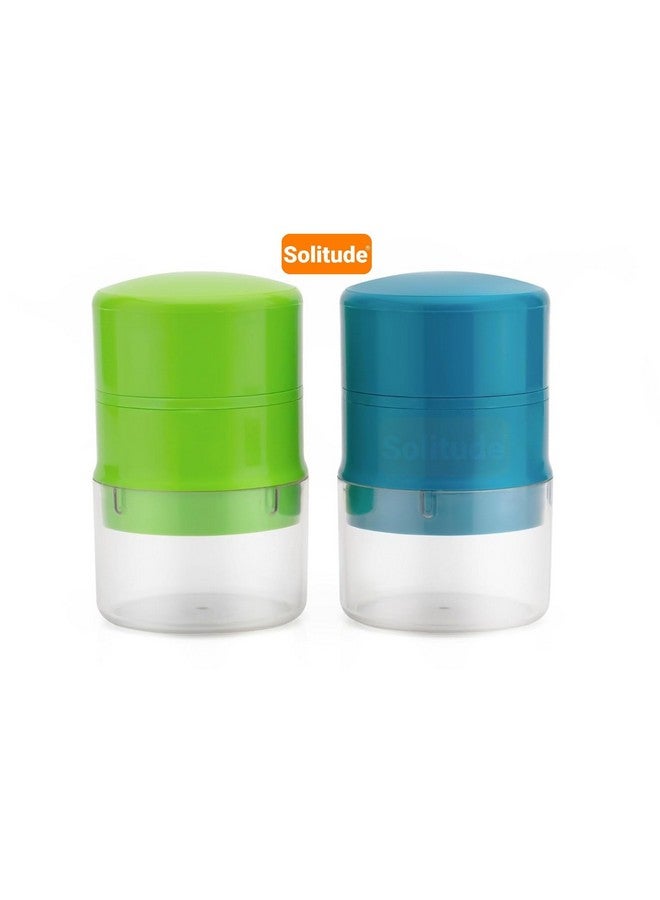 Solitude High Precision Dry Fruit Cutter & Slicer | Built-in Storage Convenience with Effortless Slicing for Almonds, Cashews & More (Stainless Steel, 1 Piece) - Image 2