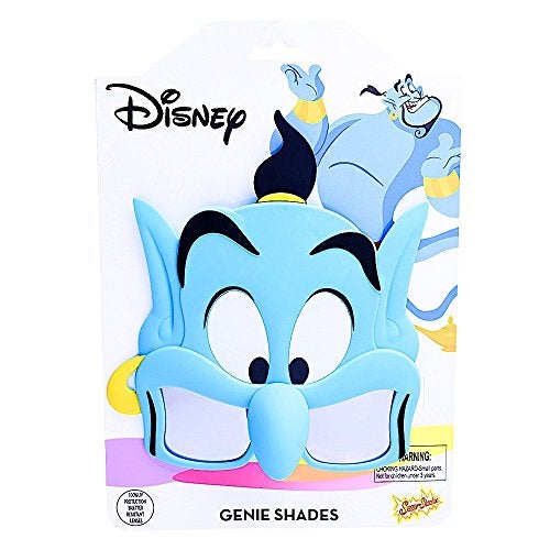 Sun-Staches Disney Official Aladdin Genie Sunglasses | Costume Accessory Mask | UV400 | One Size Fits Most - Image 2