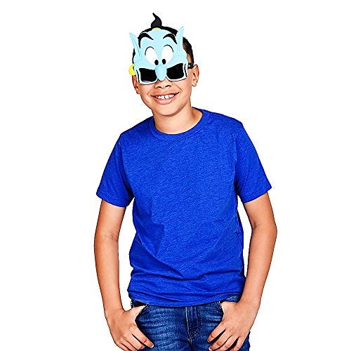 Sun-Staches Disney Official Aladdin Genie Sunglasses | Costume Accessory Mask | UV400 | One Size Fits Most - Image 3