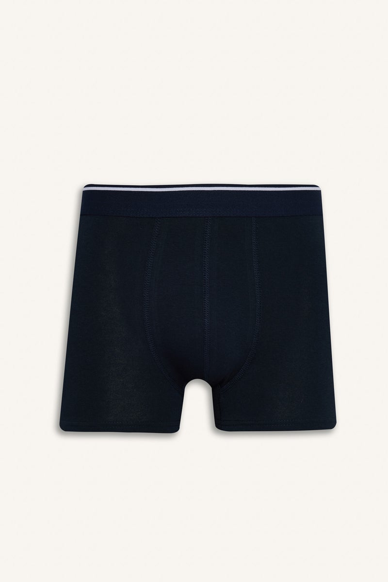 DeFacto Blue Man Regular Fit Knitted Boxer Casual - Image 3