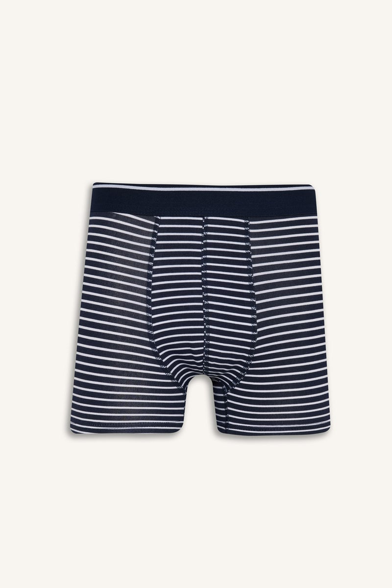 DeFacto Blue Man Regular Fit Knitted Boxer Casual - Image 2