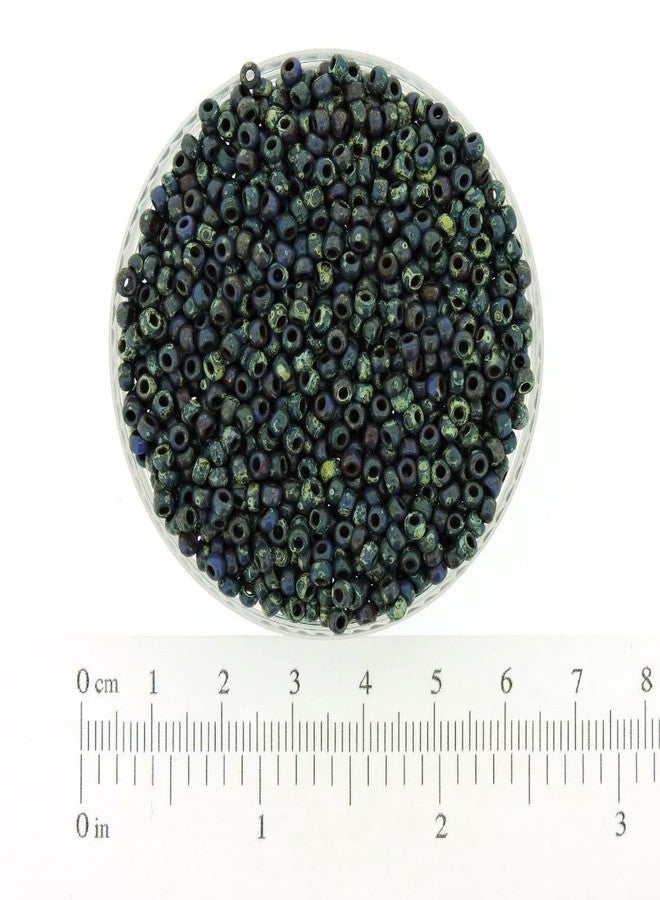 Miyuki Picasso Montana Matte 22 Grams Miyuki 8/0 Seed Bead 22 Gram - Image 4