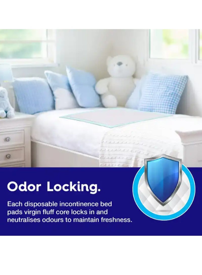 Cute 'n' Cuddle Pack Of 150 Disposable Changing Pads For Baby 60 CM X 45 CM - Image 3