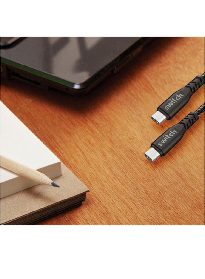Switch Type C To Type C Cable Black - Image 2