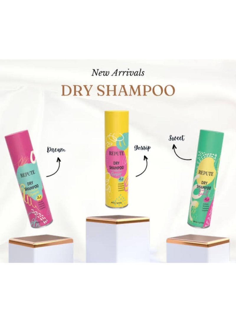 Repute Dry Shampoo+Conditioner Sweet -200 ml   2 in 1 - Image 2