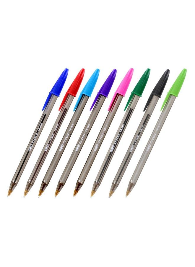 Bic أقلام حبر جاف كريستال إكسترا بولد ستيك 1.6 مم، ألوان متنوعة، عبوة من 24 قلمًا - Image 3