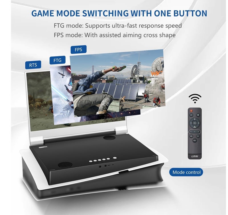 15.6" Inch IPS 4K HDR 60Hz Portable Monitor Gaming display for PS5 - Image 3