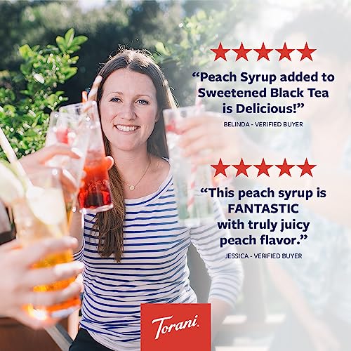 Torani Syrup Peach 254 Ounces Pack of 4 - Image 5